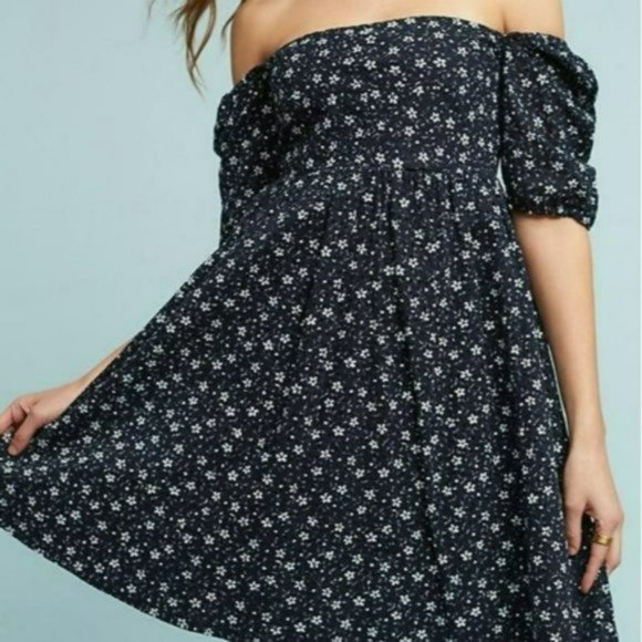 Anthropologie Dresses & Skirts - Anthropologie Maeve Lillianne Eyelet Mini Dress